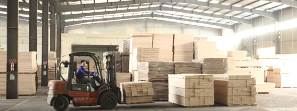 地板材料生產(chǎn)過程