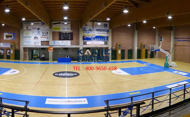 籃球館專用體育運(yùn)動(dòng)木地板——?jiǎng)P潔體育木地板