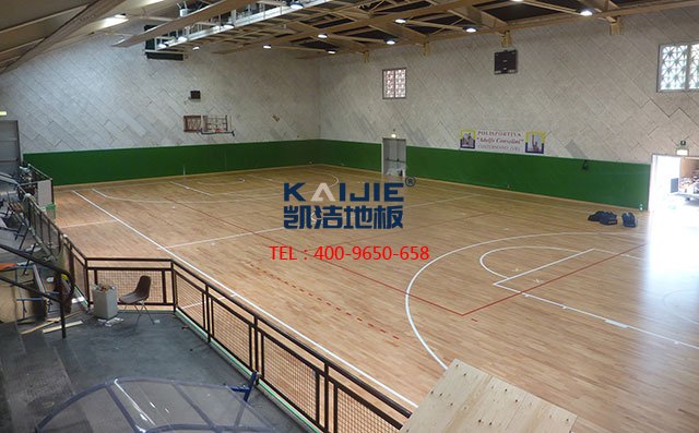 體育館專用體育木地板廠家——凱潔體育木地板