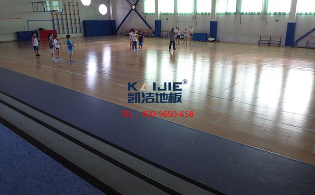 籃球館專用體育運動木地板——凱潔體育木地板