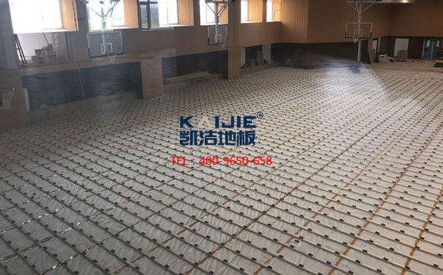 體育館專用體育木地板安裝注意事項(xiàng)——?jiǎng)P潔體育木地板