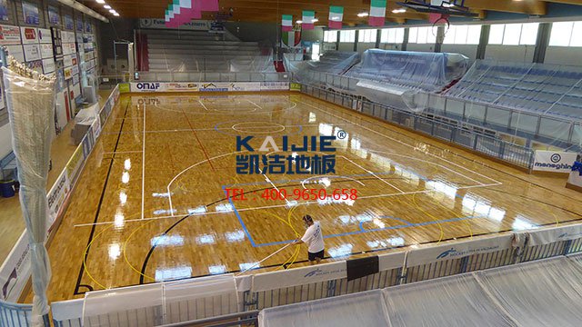 體育館運(yùn)動木地板外觀檢測方法——凱潔地板