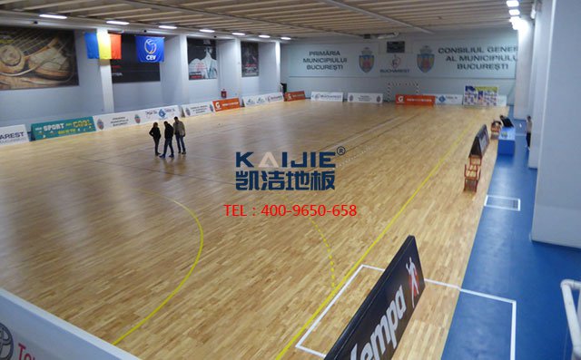 籃球館專用木地板材料與結(jié)構(gòu)的選擇_凱潔地板