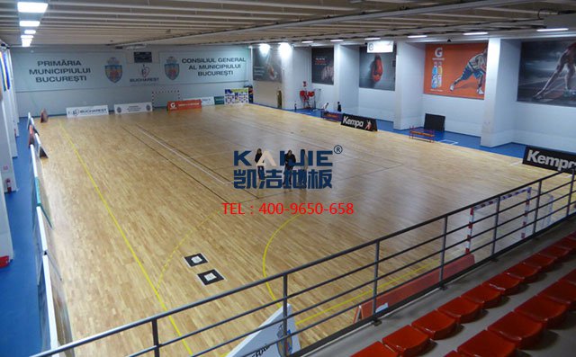籃球館專用木地板材料與結(jié)構(gòu)的選擇——凱潔地板