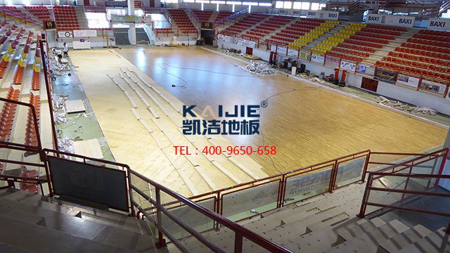 NBA專業(yè)籃球館木地板的標(biāo)準(zhǔn) 體育木地板廠家——?jiǎng)P潔地板