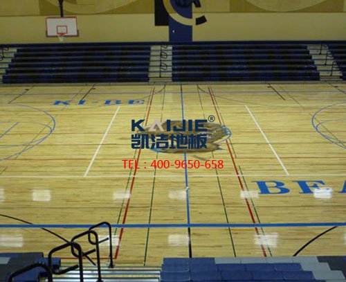 專業(yè)體育館運動木地板的**標準 體育木地板廠家——凱潔地板