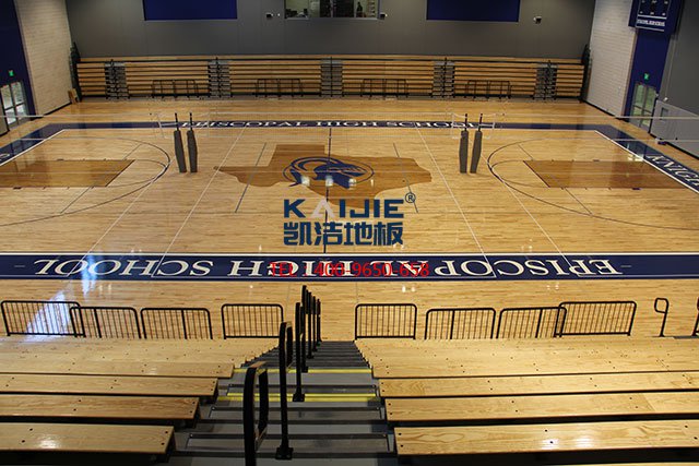 專業(yè)體育館木地板廠家價格是多少錢一平米——凱潔地板