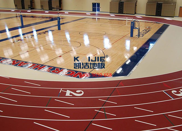 體育館專用木地板安裝需要注意的六點，你知道多少——凱潔地板