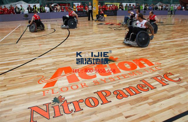 不可忽視！技術(shù)人員在體育館木地板施工時要注意——凱潔地板