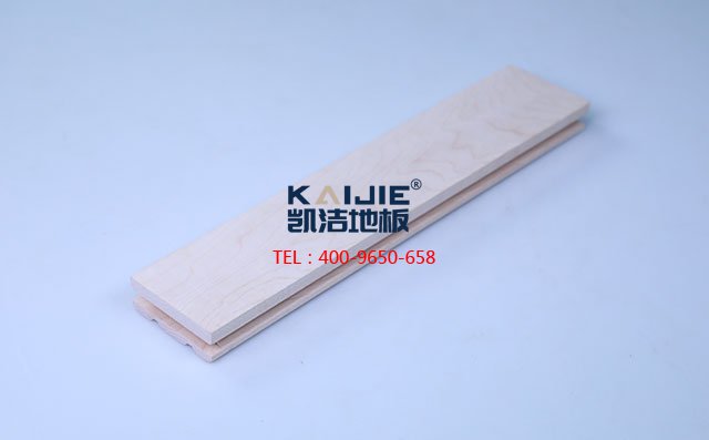 北美楓木一級素板運(yùn)動木地板——凱潔地板