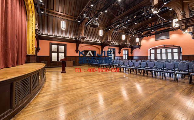 實(shí)力打造專業(yè)舞臺木地板，青少年節(jié)術(shù)節(jié)開鑼嘍——凱潔地板