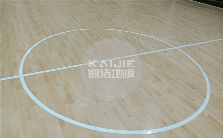 河北滄州體育學校體育館木地板項目