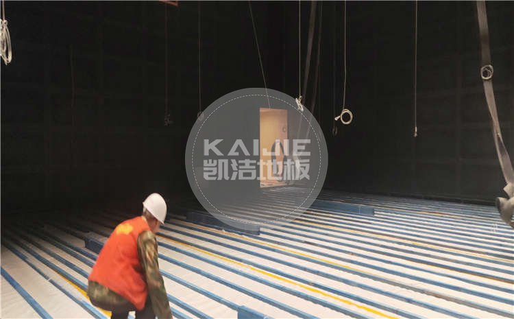 河北廊坊大劇院舞臺(tái)木地板項(xiàng)目