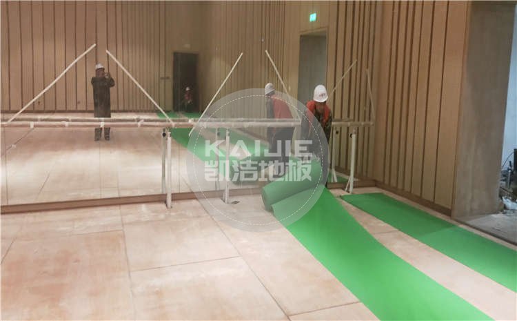 河北廊坊大劇院舞臺(tái)木地板項(xiàng)目