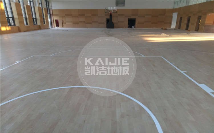 山東臨沂黨校體育館運動木地板案例圖片