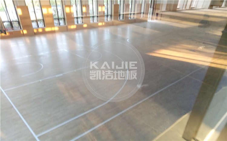 山東臨沂黨校體育館運動木地板案例圖片