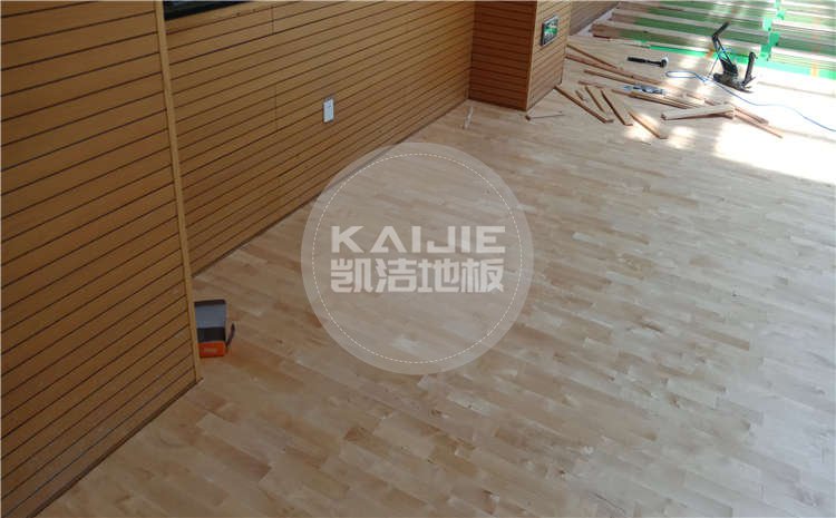 山東濱州中學(xué)體育館運(yùn)動(dòng)木地板圖片