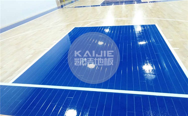 江蘇鹽城銳鶴籃球俱樂部木地板案例