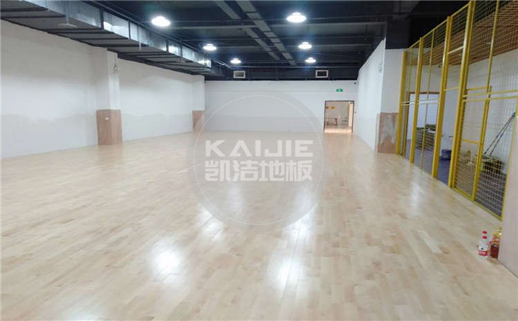 江蘇鹽城銳鶴籃球俱樂部木地板案例