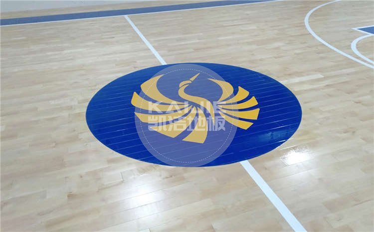 江蘇鹽城銳鶴籃球俱樂部木地板案例