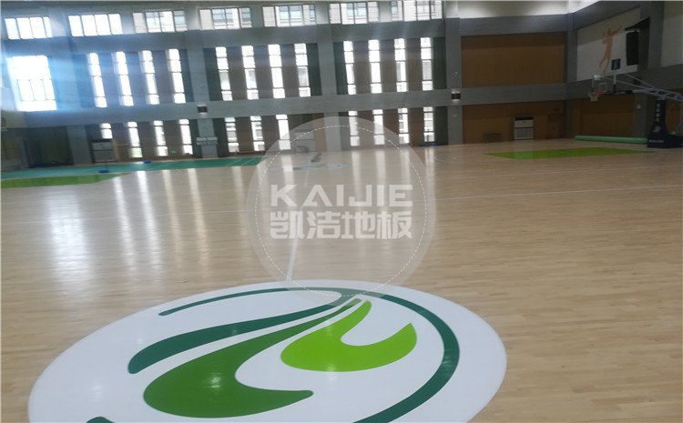 濟(jì)南十二中體育館木地板案例
