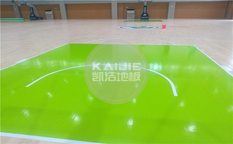 濟(jì)南十二中體育館木地板案例