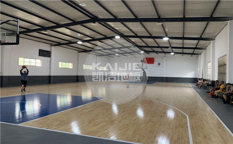 山東濟南曲阜啟星綜合球館木地板案例