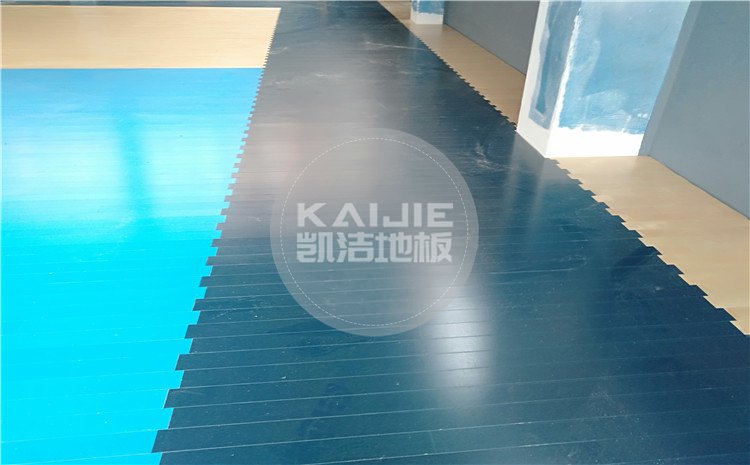 云南昆明五華區(qū)青少年宮籃球館木地板——凱潔體育地板