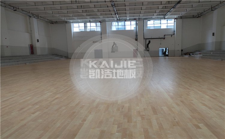 四川綿陽實驗中學(xué)籃球館木地板—凱潔地板