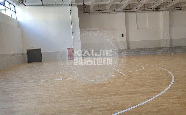 四川綿陽實驗中學(xué)籃球館木地板—凱潔地板
