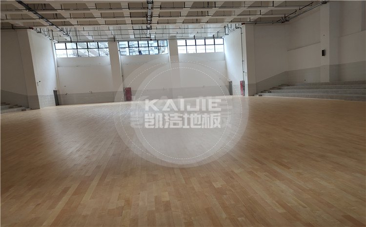 四川綿陽實驗中學(xué)籃球館木地板—凱潔地板