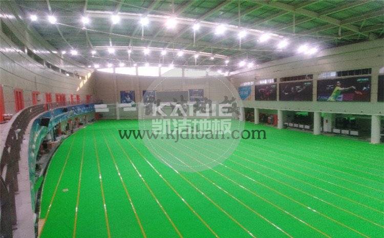 湖北武漢體育中心運動木地板項目-凱潔體育木地板廠家