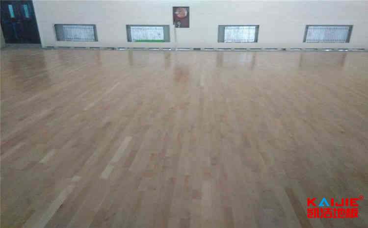 大型籃球館地板施工方案