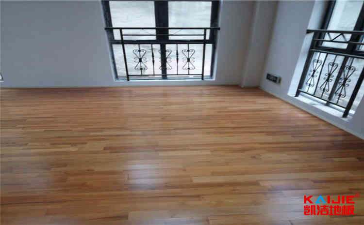 長春運動木地板施工工藝