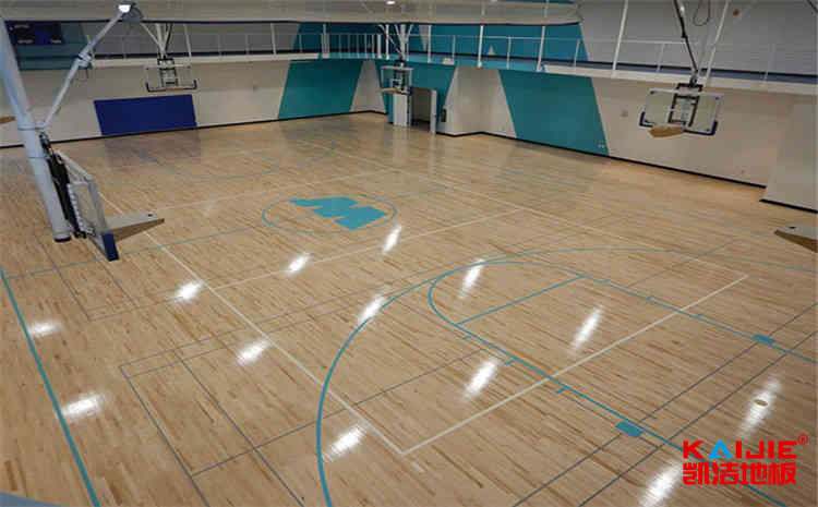 專用體育館木地板施工