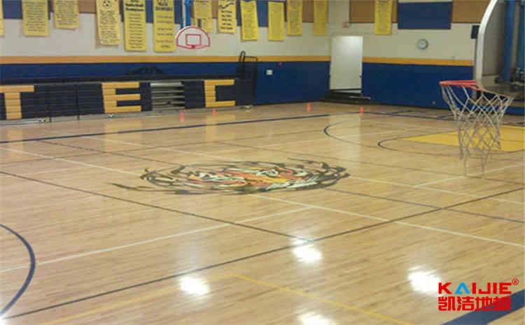 大型籃球場木地板施工方案
