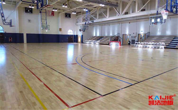 青海硬木企口體育地板品牌