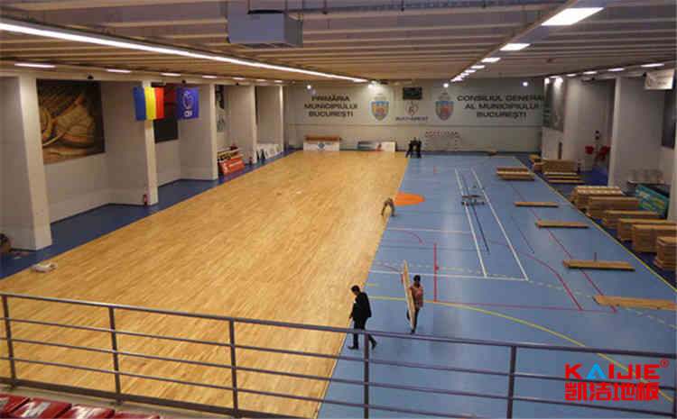 體育館地板鋪設(shè)