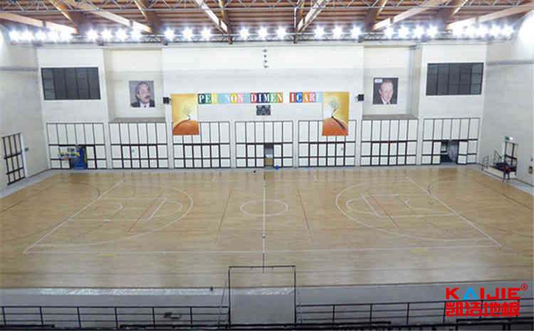 訓(xùn)練館籃球木地板施工工藝