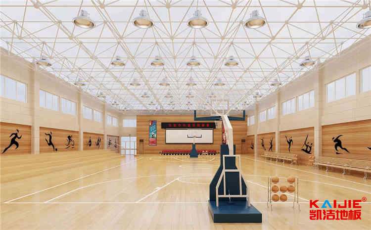 楓樺木體育木地板翻新