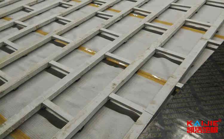 福建硬木企口體育地板施工