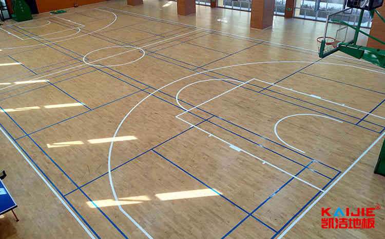 河南運(yùn)動(dòng)木地板施工