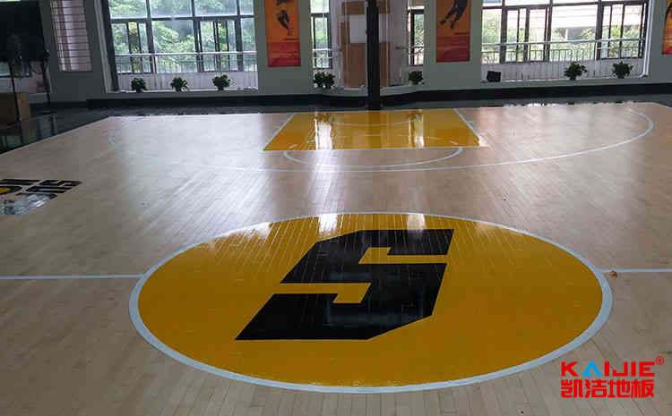 柞木籃球場(chǎng)木地板施工方案