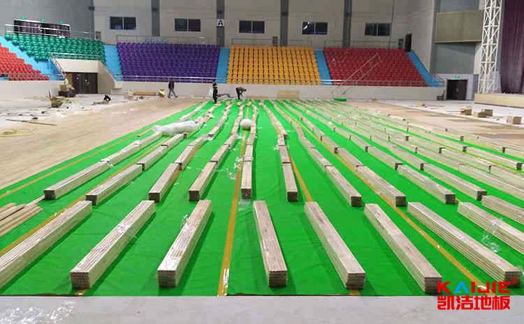 海南專用體育地板怎么安裝