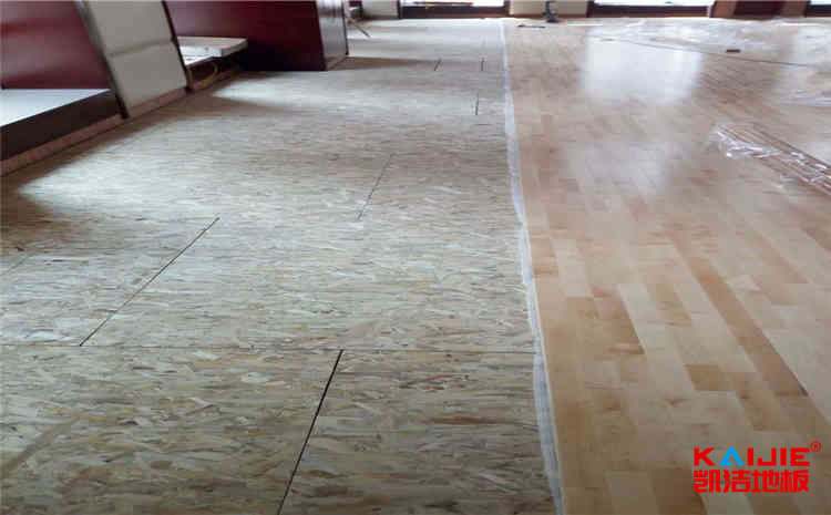 臺灣籃球木地板每平米造價——凱潔地板