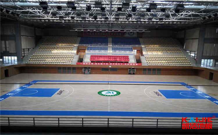 籃球運動木地板廠家哪個好——凱潔地板